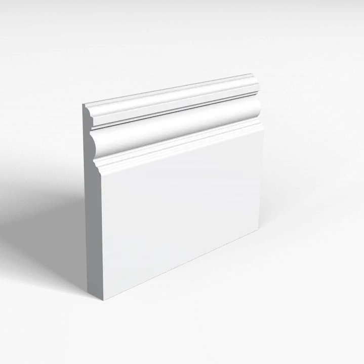 Edwardian Skirting Board Transparent