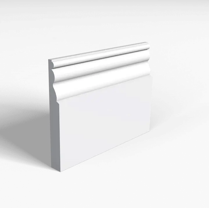 Kensington Skirting Board Transparent