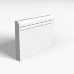 Chamfer And 2 Drips Skirting Board Transparent