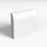 Splay Skirting Board Transparent