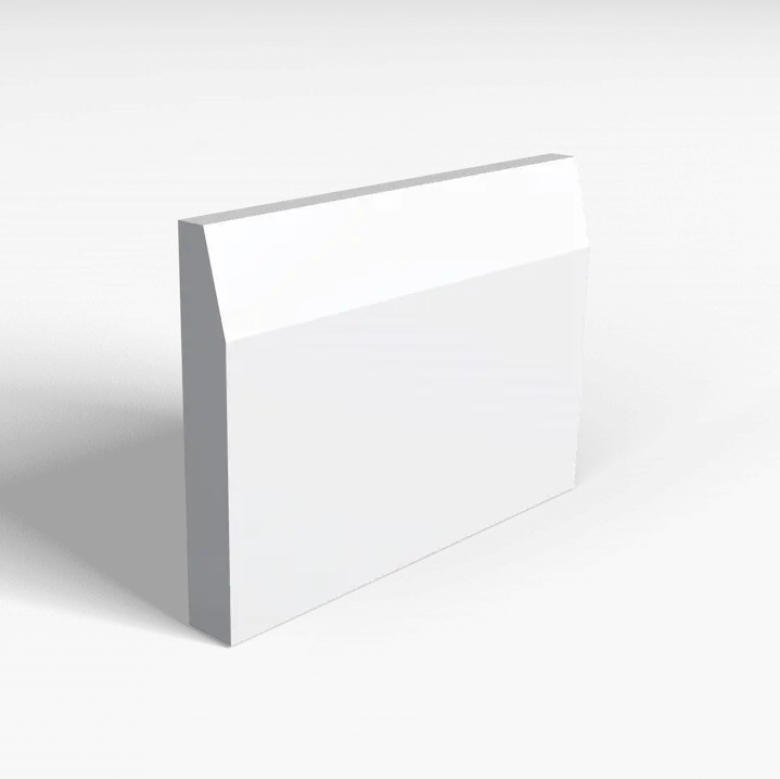 Splay Skirting Board Transparent