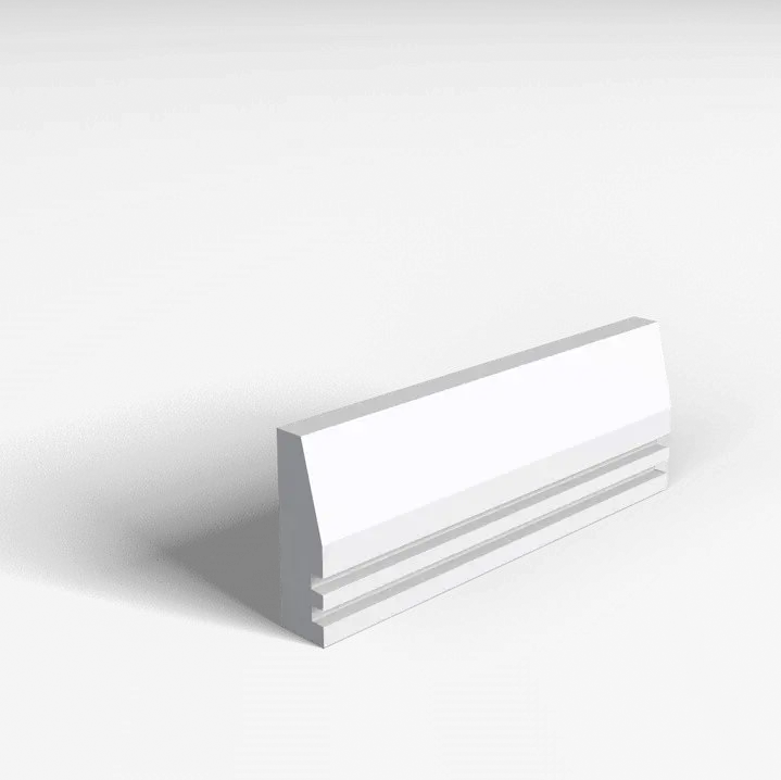 Splay And 2 Square Grooves Architrave