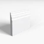 Stepped Skirting Board Transparent